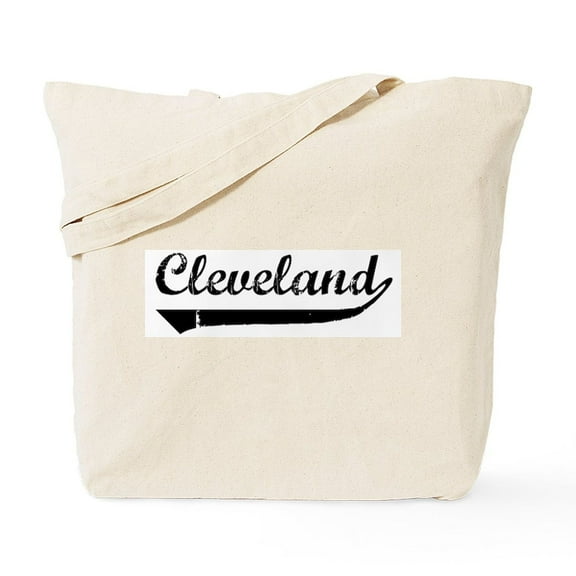 CafePress - Cleveland (Vintage) Tote Bag - Unisex Canvas Tote Bag, Beige, 1-Piece