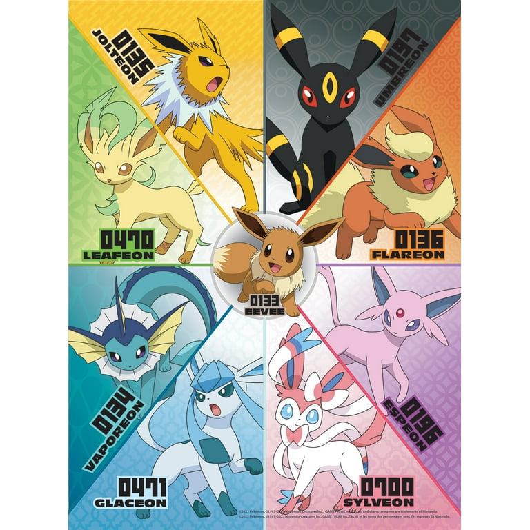 Buffalo Games Multi-Piece Pokemon Eevee Montage Adult Interlocking