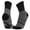 Dark Gray1, variant on IWRICH Unisex Everyday Cushion Sock for Women Men Moisture Wicking Mid Calf Tube Socks Dark Gray3
