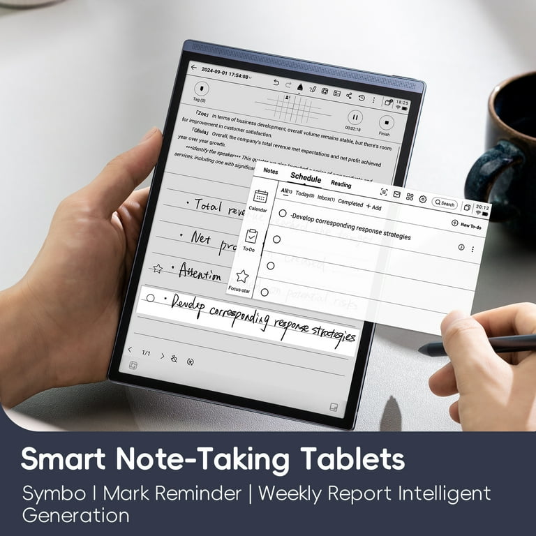 iFLYTEK AINOTE Air 2, 8.2-inch AI Note-Taking Tablet, Writing