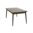 thumbnail image 5 of CoSoTower Contemporary Walnut Finish 1pc Dining Table Only Solid Wood Rectangle Table Melamine MDF Dining Room Furniture, 5 of 9