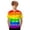 Multicolour-3, variant on YUEHUA Kids Tie Dye Shirt Short Sleeve Hippies 3D Printed Graphic Tees Tie-Dye Crewneck T Shirts for 4-16 Years Boys Girls Children