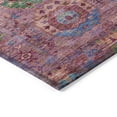 thumbnail image 3 of Addison Rugs Chantille Indoor/Outdoor Traditional Panel Pink Machine Washable Rectangle Rug, 8' x 10', 3 of 8