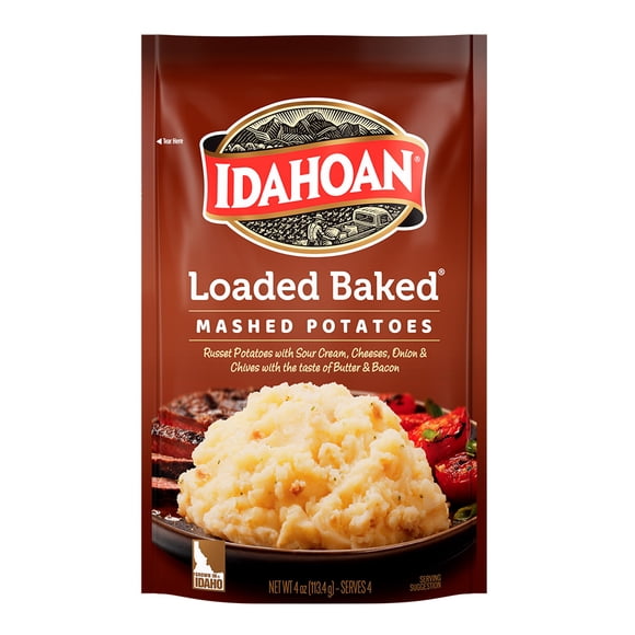 Puré de papa Idahoan Loaded Baked mantequilla y tocino 113.4 g