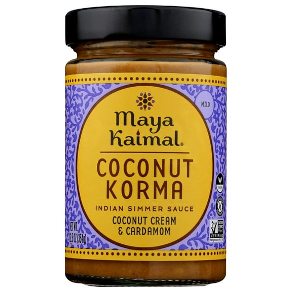 (Pack of 6) Maya Kaimal Coconut Korma Sauce 12.5 Oz