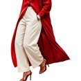 thumbnail image 6 of Shihyeh Women's Wide-Leg High-Waist Pants Front Seam Pocket Tailored Dressy, 6 of 6