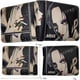 thumbnail image 2 of Cartera Nanas con personajes de anime, delgada y plegable, de piel sintética, 2 of 2