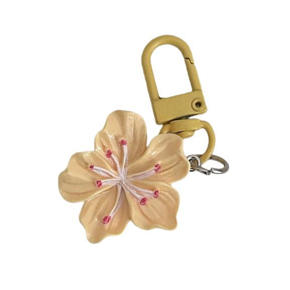 Fashionable Flower Purse Charm Accessory Car Key Jewelry Stylish Key Holder Suitable for Those Who Love Unique Styles