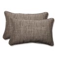 thumbnail image 1 of Pillow Perfect 596563 Intérieur-Extérieur Remi Patine Coussin à Jeter Rectangulaire&44; Brun - Lot de 2, 1 of 1