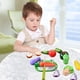 thumbnail image 5 of Juego de 12 piezas de corte de simulación de madera para niños de cocina verduras, 5 of 8