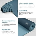 thumbnail image 4 of Yoga Mat Non Slip, Eco Friendly Fitness Exercise Mat with Carrying Strap,Pro Yoga Mats for Women,Workout Mats for Home, Pilates and Floor Exercises, 4 of 7