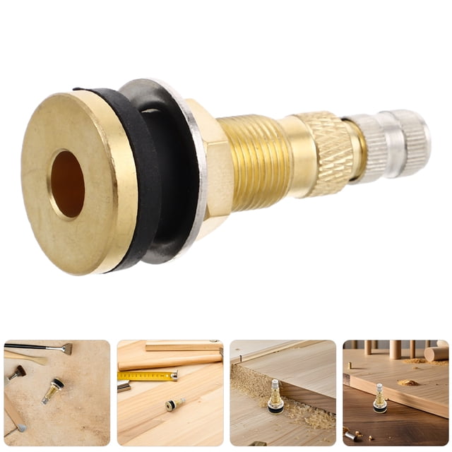 EXHUMKY 4Ud Válvulas Para Neumáticos Tubeless Cobre Robusto Para Camiones Construcción Y Vehículos Agrícolas