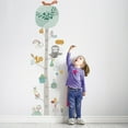 thumbnail image 4 of 1 Set Kids Growth Height Chart Kids Height Measuring Sticker Decorative Wall Sticker, 4 of 5