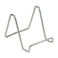 thumbnail image 4 of Tripar 4" Silver Painted Square Wire Display Stand for Plates, Artwork, Framed Photographs (6 Pack), 4 of 5