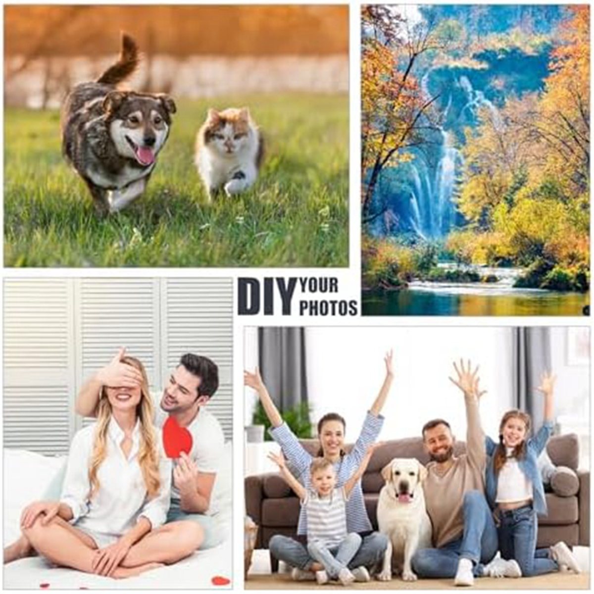30 PCS Sublimated Aluminum Photo Blanks Heat Transfer Metal Photo Plates 0.45mm for DIY Printing Living Room Bedroom