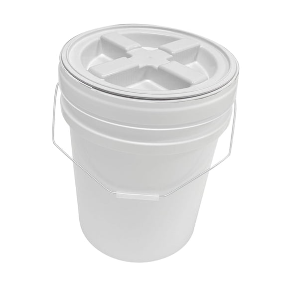 Barrel Pail Bucket Sturdy Reusable Design with Handle for Car Washing Fishing and Outdoor Cleaning