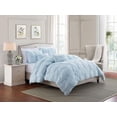 thumbnail image 3 of Floral Ruched Comforter Set, 3 of 3