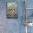 thumbnail image 3 of Epic Art 'French Bulldog Tandem' by Fab Funky, Acrylic Glass Wall Art, 16"x24", 3 of 3