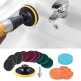 thumbnail image 2 of Labymos 13 PCS Drill Scrub Pad Attachments Set Includes Scouring Pads Sponges Self-Adhesive Disc Power, 2 of 8