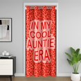 thumbnail image 1 of Erosebridal Rideau de Porte Imprimé Léopard Rouge pour Portes 59x80, Rideau de Porte Imprimé Animal, Décoration de Chambre de Princesse, 1 of 5
