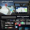 thumbnail image 4 of 10in Android 15 Car Stereo Radio GPS Navigation 2+32G Wireless CarPlay Android Auto Bluetooth WiFi FM RDS SWC AHD Backup Camera for Nissan Altima 2013-2015, 4 of 10