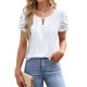 thumbnail image 1 of Blusas Informales de Negocios para Mujer, Blusas Elegantes de Verano, Lindas Camisas de Corta, Conjuntos de Trabajo Modernos. M, 1 of 8