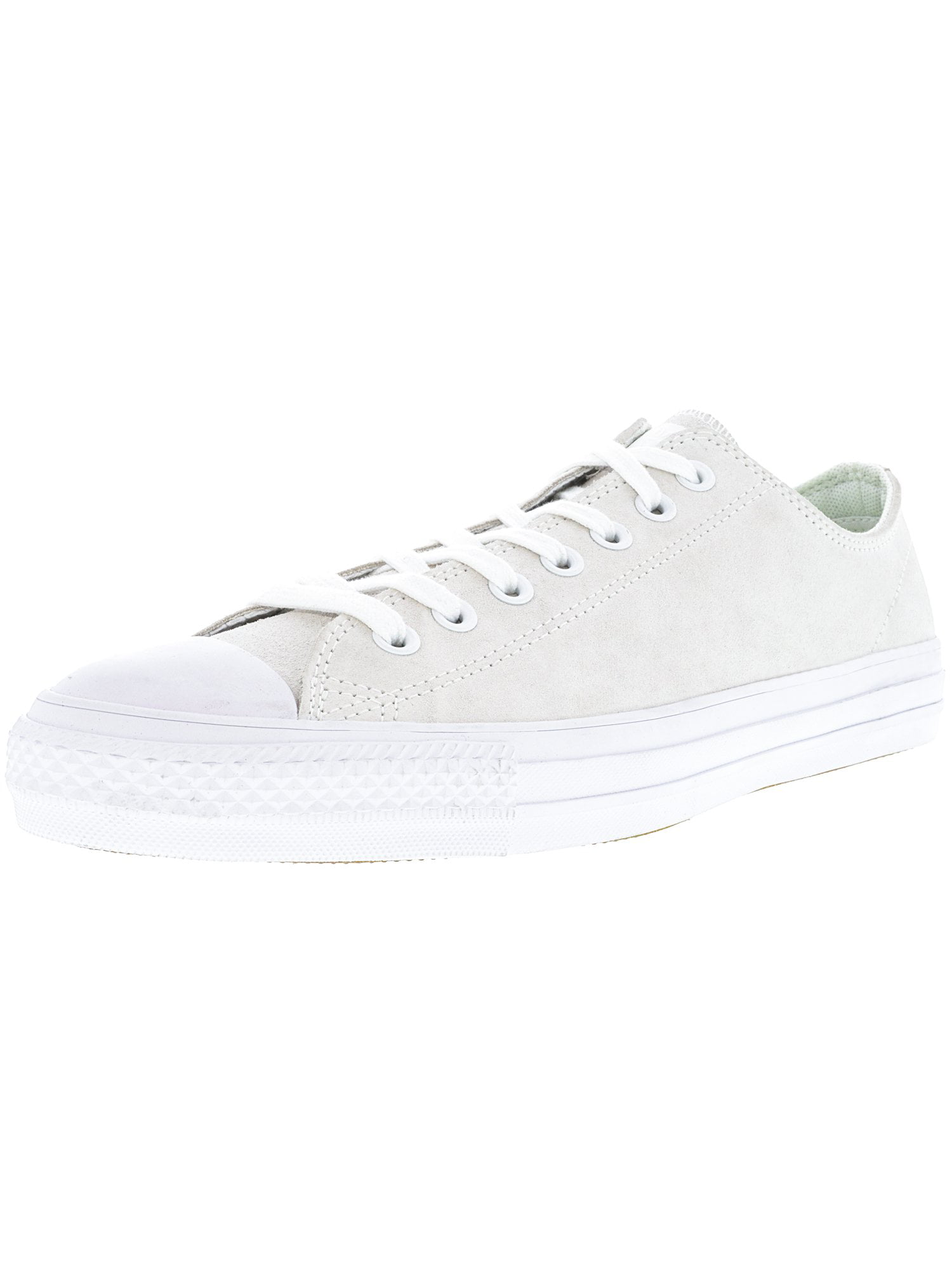Converse All Star Pro Ox White / Teal Low Top Suede Skateboarding Shoe ...