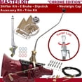 thumbnail image 1 of American Shifter  FMX Shifter Kit Chrome 23 in. Swan E Brake Cable Clamp Trim Kit Dipstick for DE01C, 1 of 1