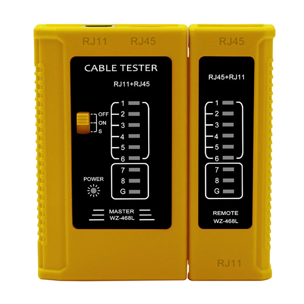 Professional RJ45 Cable lan tester Network Cable Tester RJ45 RJ11 RJ12 CAT5 CAT6 UTP LAN Cable
