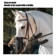 thumbnail image 5 of SIEYIO Adjustable Equine Fly Livestocks Nose Face Cover Meshes Breathable Headgear for Hot Weather Ride And Training, 5 of 8