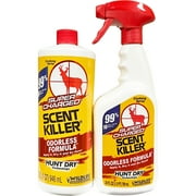 Wildlife Research Center, Super Charged Scent Killer 56 fl oz Spray Combo, Hunting Scent Elimination