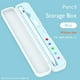 thumbnail image 2 of Caja de almacenamiento de lápices, funda portátil para estuche de transporte Apple Pencil Holder (azul) Hugtrwg Nuevos Originales, 2 of 7