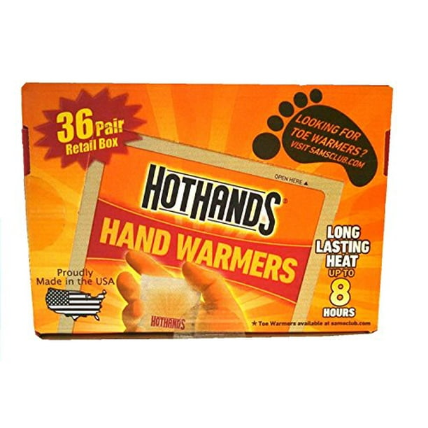 HotHandS® Hand Warmers 36 Pairs