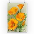 thumbnail image 2 of California, Bottom Text, Poppies (9x12 Wall Art Print, Home Decor), 2 of 3