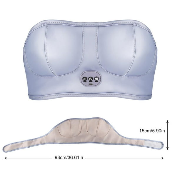 Electric Breast Massage Bra Infrared Heating Vibration Breast Massager  Breast Chest Enlargement Stimulator Enhancer 
