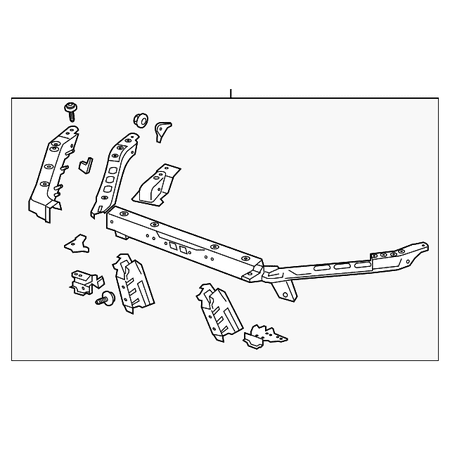 Upper Tie Bar - Genuine OE GM Upper Tie Bar 84359944
