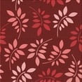 thumbnail image 1 of Ahgly Company Indoor Square Patterned Grapefruit Red Area Rugs, 5' Square, 1 of 6