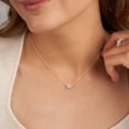 thumbnail image 2 of Lab Diamond Pendant Necklace| 1.5 Ct IGI Certified Marquise Shape Lab Grown Diamond | Christina Marquise Solitaire Diamond Pendant With Gold Chain| 14K Yellow Gold | FG-VS1 Quality, 2 of 5