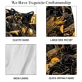 thumbnail image 4 of luoweisi Men's Beach Shorts Quick Dry Swim Trunks with Mesh Lining Motorcycle S, 4 of 5