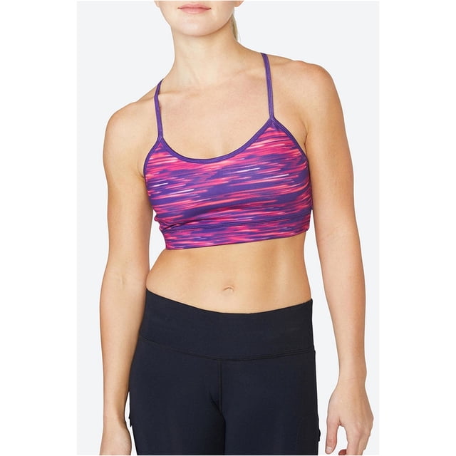 SOLFIRE Womens Circuit Sports Bra pinkpurple S
