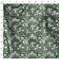 thumbnail image 4 of Soimoi Green Heavy Canvas Fabric Leopard Animal Skin Decor Fabric Printed Yard 58 Inch Wide, 4 of 6