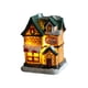 thumbnail image 1 of Casa con luz de nieve navideña BLESIY adorno navideño en miniatura de resina estatua de jardín iluminada Estilo B, 1 of 8
