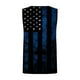 thumbnail image 5 of Hombres Casual Cuello Redondo Jersey Bandera 3D Impresión Digital Camiseta Tops Chaleco Pompotops  oipoqjl30549, 5 of 5