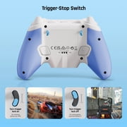 BIGBIG WON Rainbow 2 SE Bluetooth Wireless Controller with Motion Control Aim, Hall Effect Triggers for Switch, PC, Android and iOS - Pink