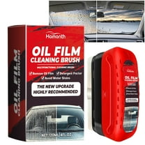 Lotpreco Powerful Car Windshield Cleaner Removes Dirt Auto Glass Sponge Cleaning Brush Windshield Oil Film Stain Removal Glass Oil Film Cleaning Brush