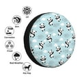 thumbnail image 5 of Rv Spare Tire Cover 15 inch - Cute Panda Bear Tire Covers for Trailers, Adjustable Camper Spare Tire Cover, 5 of 7