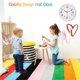 thumbnail image 4 of Learning Clock for Kids - Telling Time Easily, Non-Ticking, Battery Operated, Silent, Colorful Teach, 4 of 5