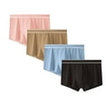 thumbnail image 2 of UVEASISHA 4PC Big and Tall Boxer Briefs for Men Breathable Cotton Underwear No Ride Up Waistband Underpants Soft Comfy Briefs Pink XXL, 2 of 3