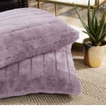 thumbnail image 2 of Home Soft Things Super Soft Decorative Pillow Covers, Set of 2, Burnished Lilac, 26" x 26", 2 of 3