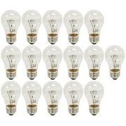Angle View: GE Inc 60wt Ceiling Fan Reg Base Clear - 16 bulbs